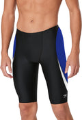 Speedo Men's Jammer Endurance+ Splice Team Colors - Durable Lap Suit