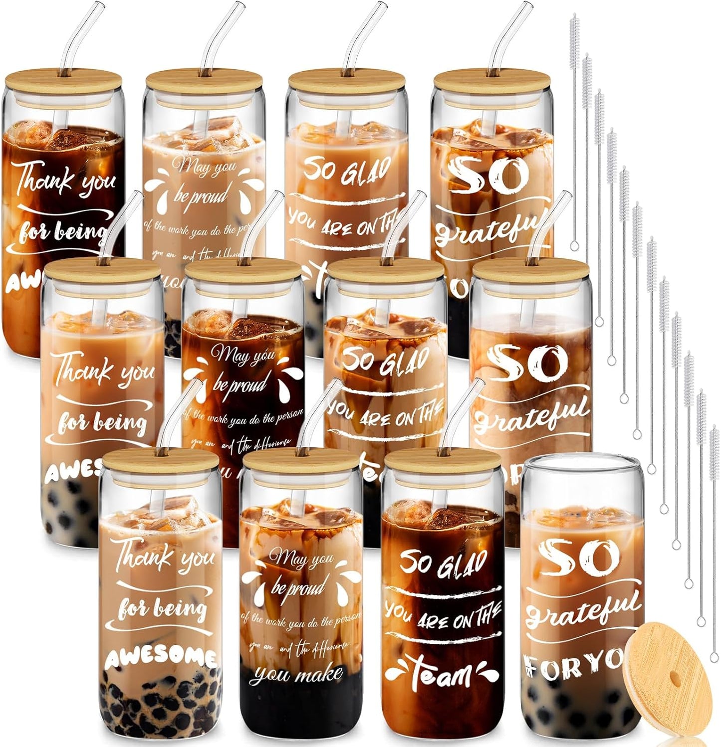 12 Set Employee Appreciation Gifts - Inspirational Thank You Gifts