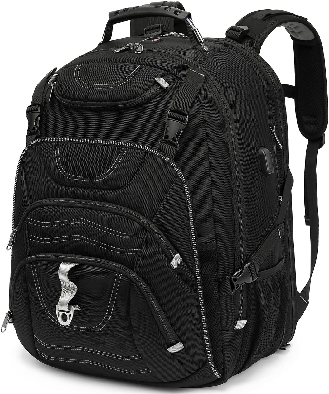 Boniyee Travel Backpack 17.3 Inch with USB Charging Port