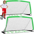 Kids Soccer Goals for Backyard - Large Foldable Practice Net