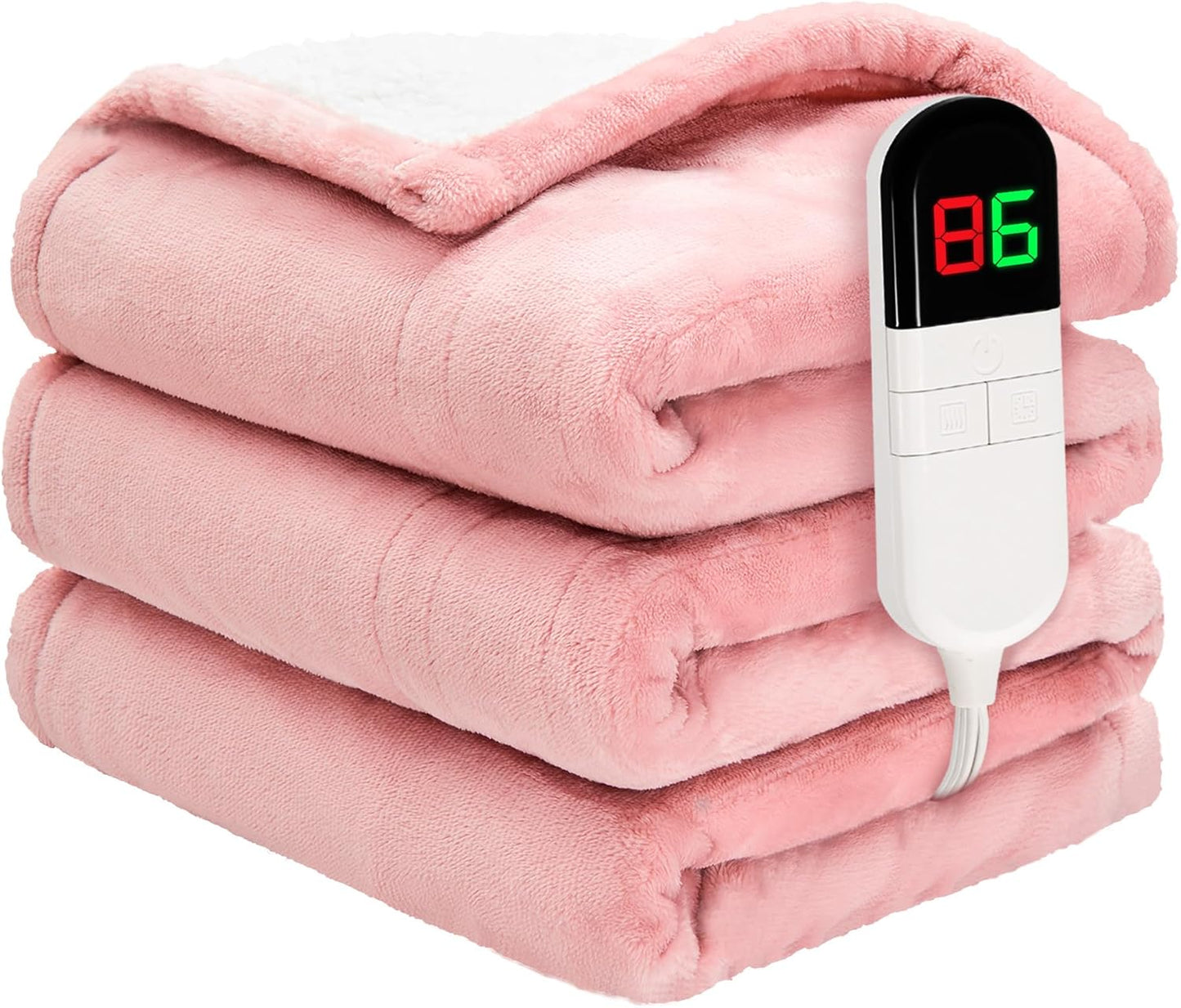 Electric Blanket Twin 62in84in - Premium Soft Heating Blanket