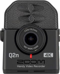 Zoom Q2n-4K Handy Video Recorder - Compact 4K for Musicians