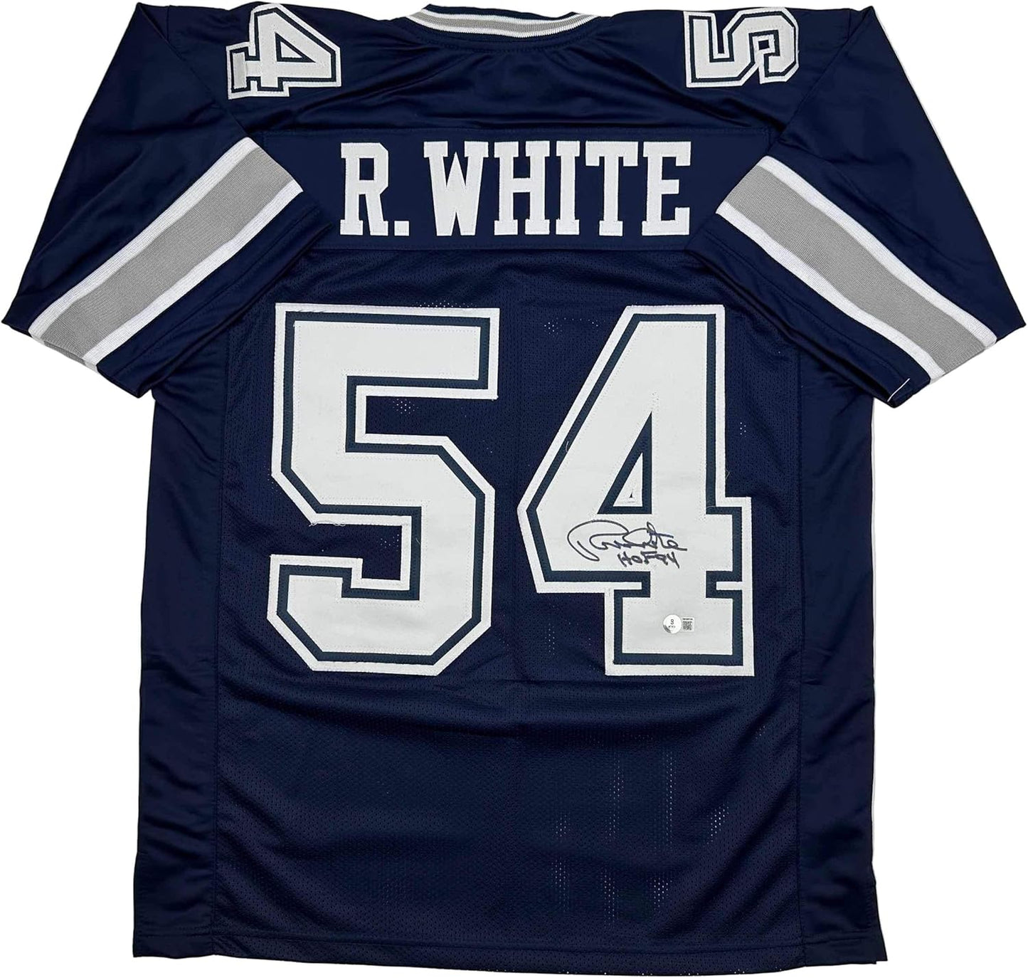 Autographed Randy White HOF 94 Dallas Blue Football Jersey