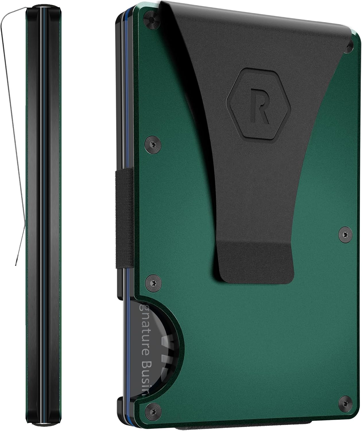 Ridge Wallet for Men - Slim Minimalist RFID Protected Wallet