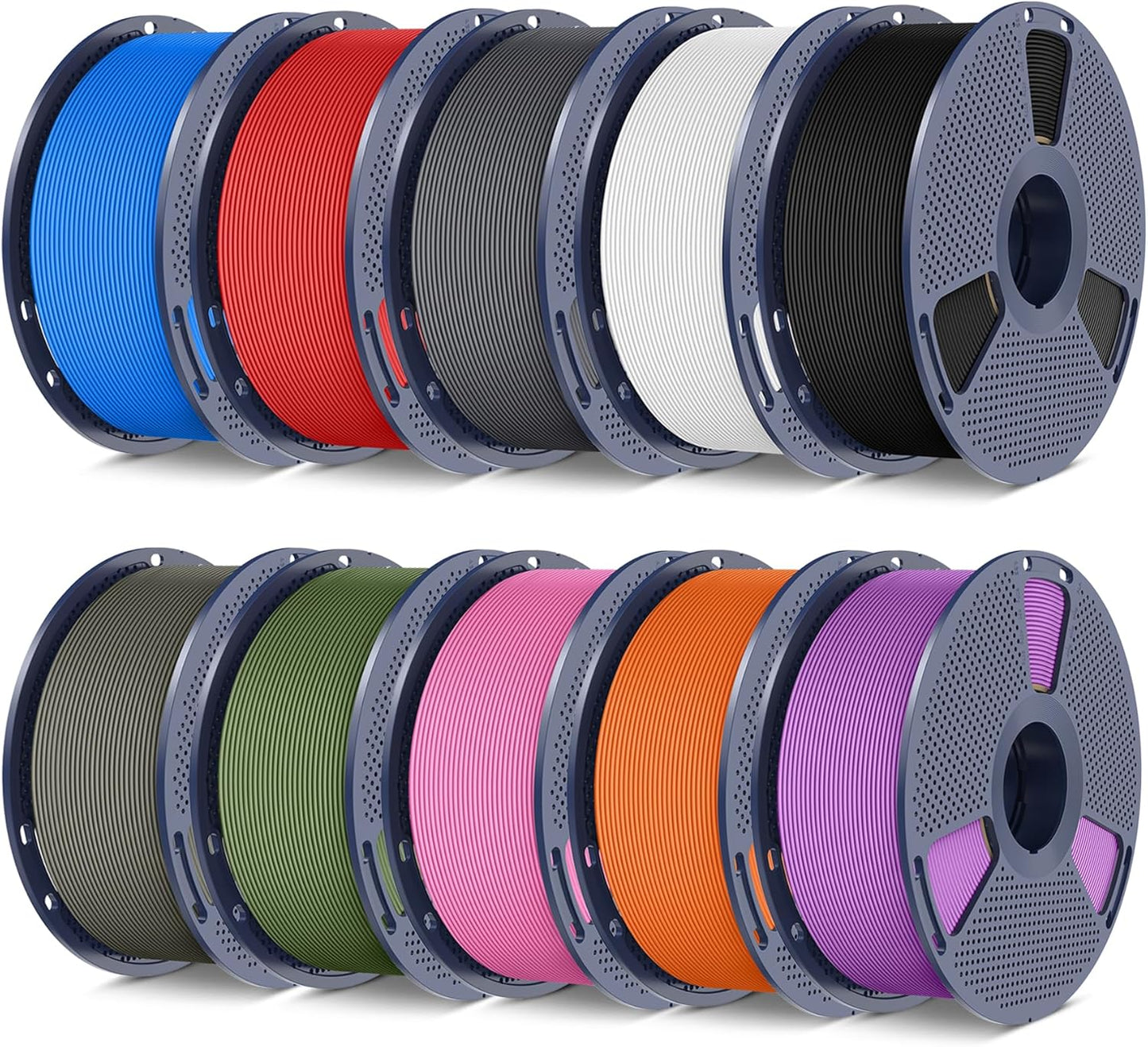 SUNLU PLA Matte 3D Printer Filament Bundle for Stunning Prints