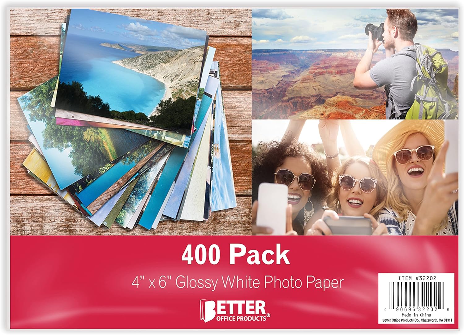 Premium Glossy Photo Paper 4x6 - 400 Sheets