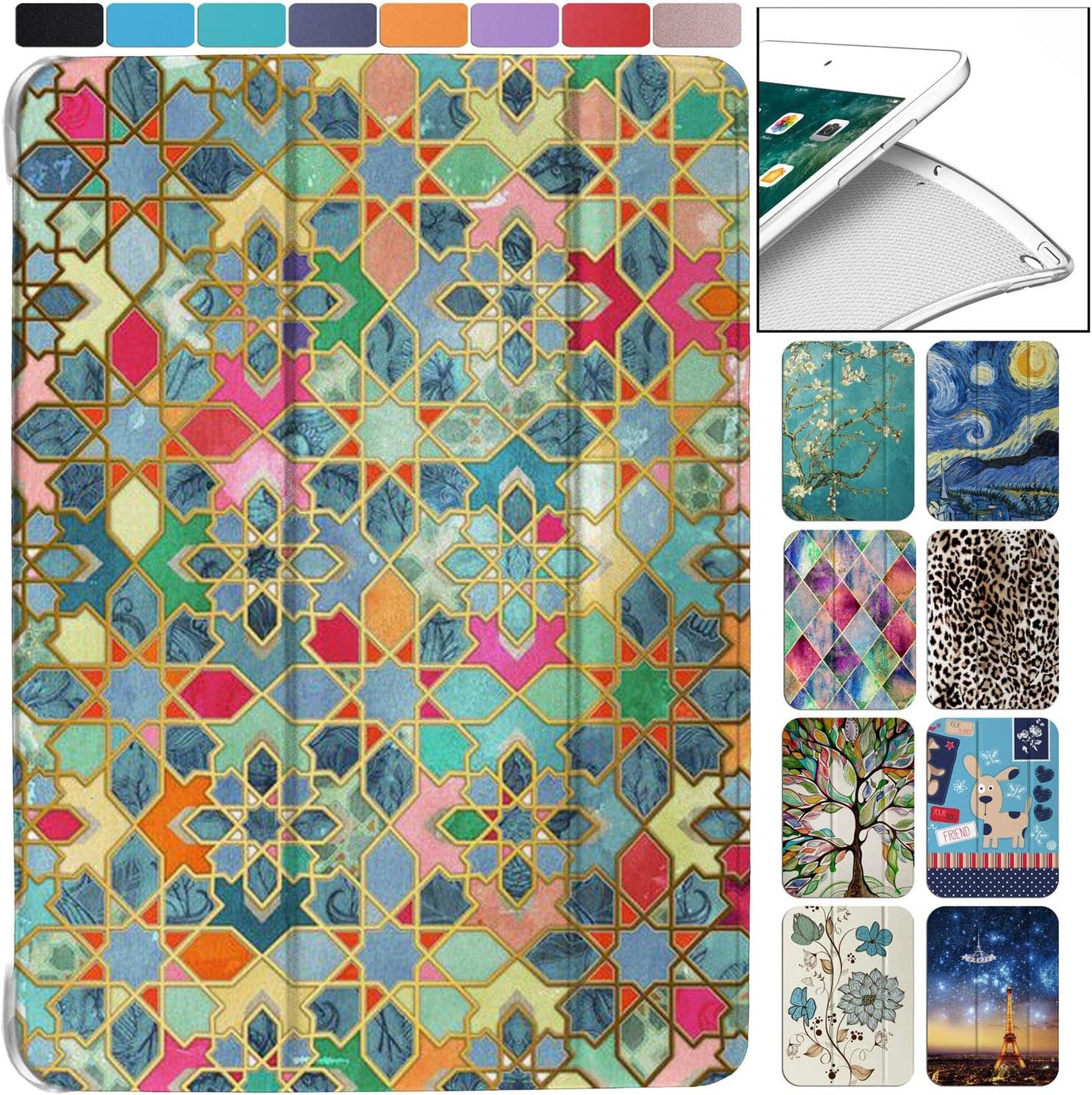 DuraSafe Cases for iPad Air 4 5 6 11th Gen - Stylish Protection