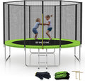SKOK Trampoline for Kids 12ft with Safety Net - ASTM Compliant