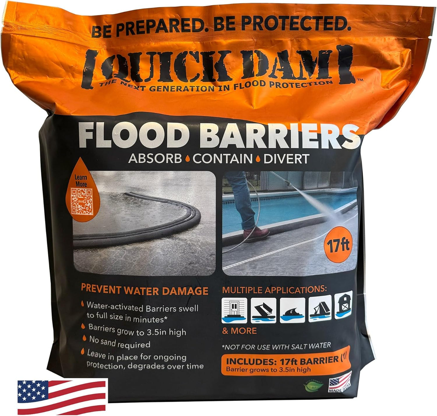 Quick Dam QD617-1 Flood Barriers for Effective Water Control