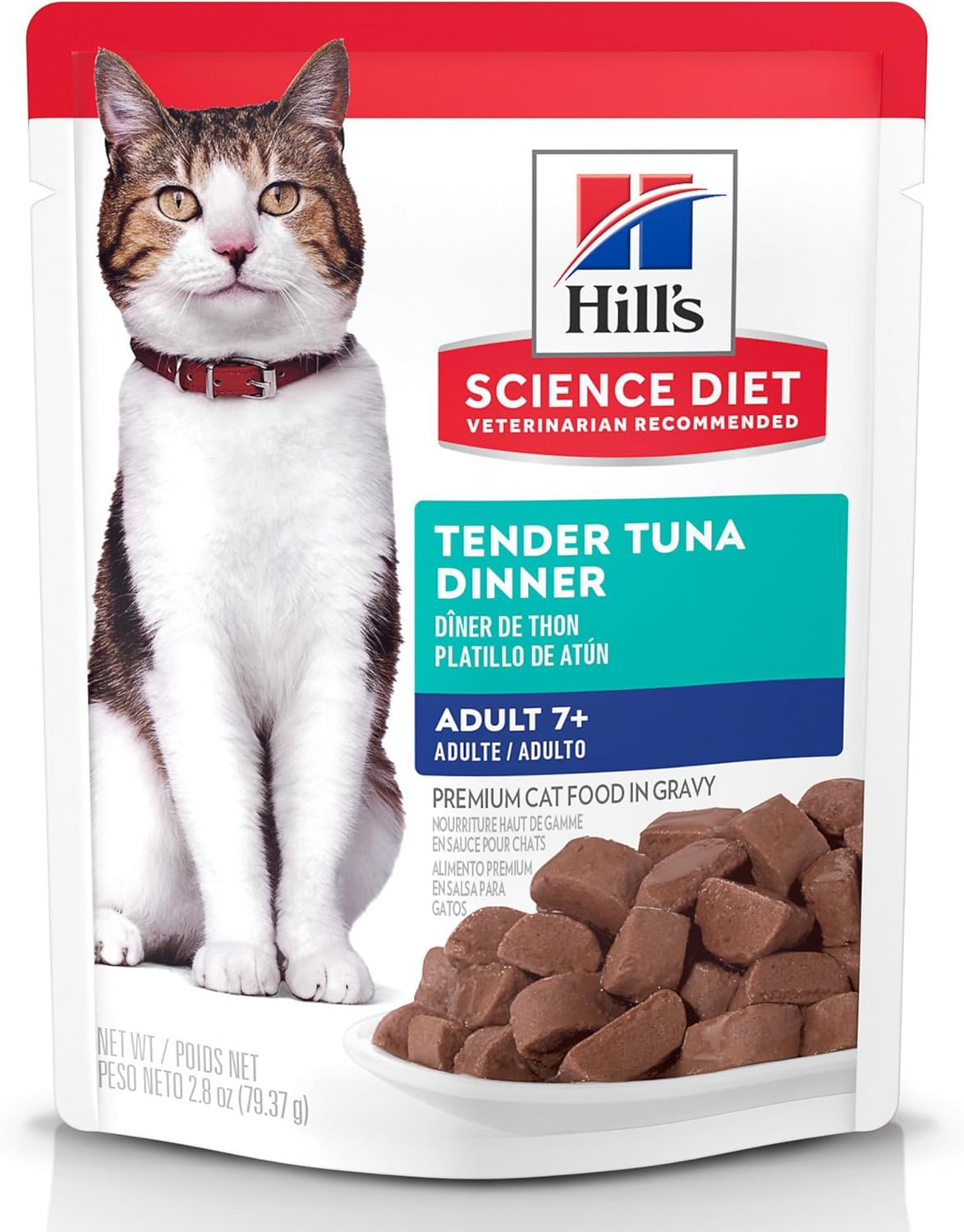 Hill's Science Diet Adult 7+ Tuna Stew for Senior Cats Nutrition