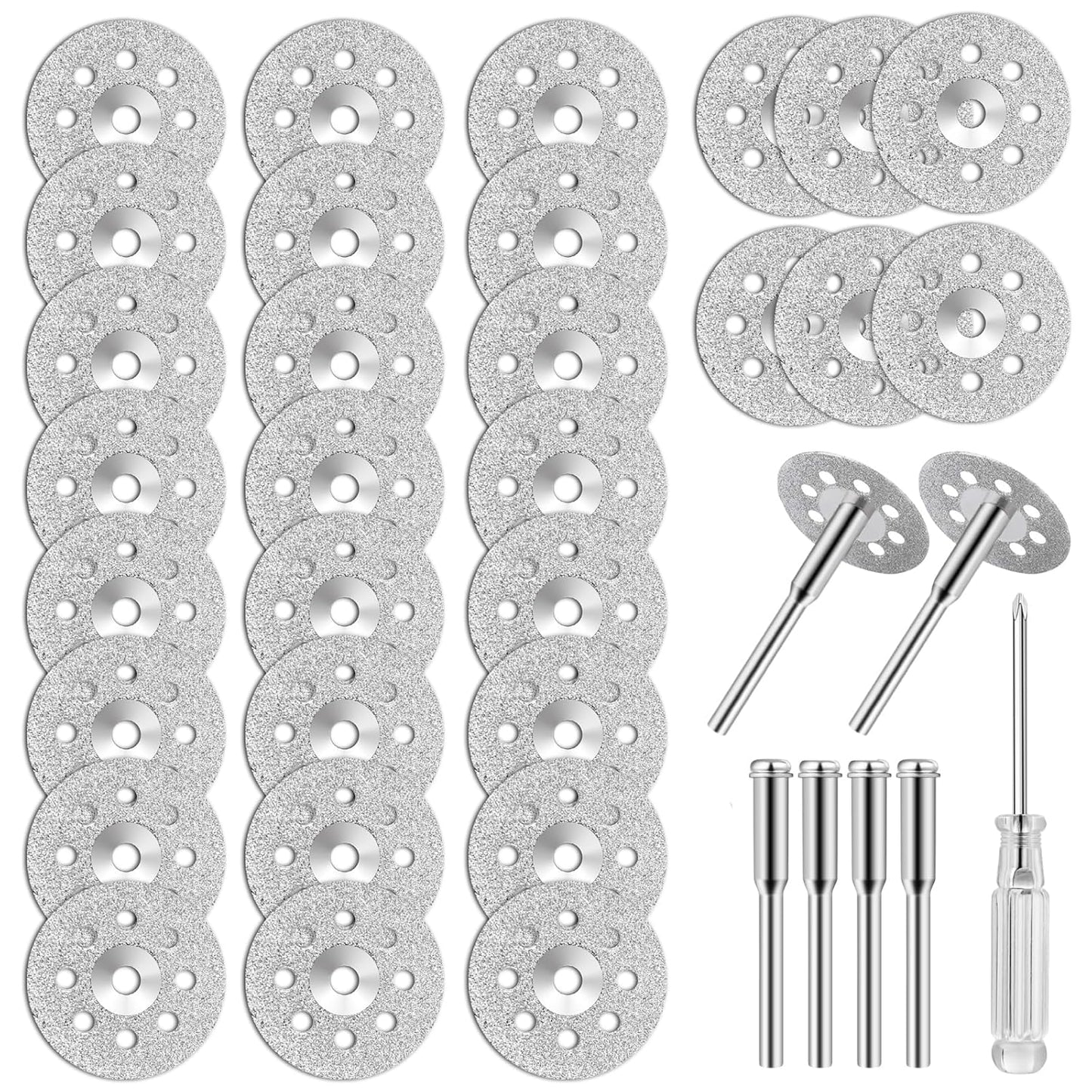 Precision Diamond Cutting Wheels Set for Rotary Tools