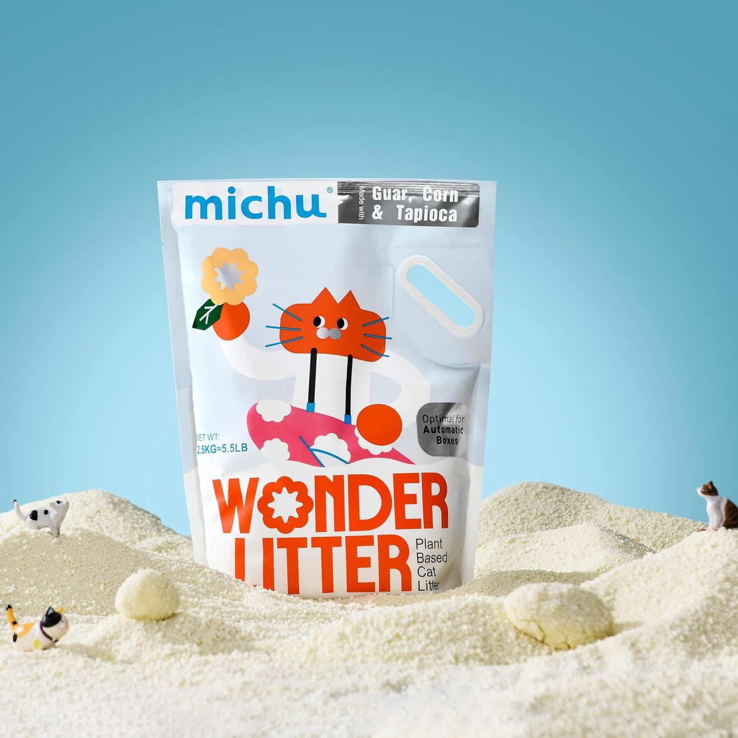Wonder Cat Litter - Plant-Based, Flushable & Fast Clumping