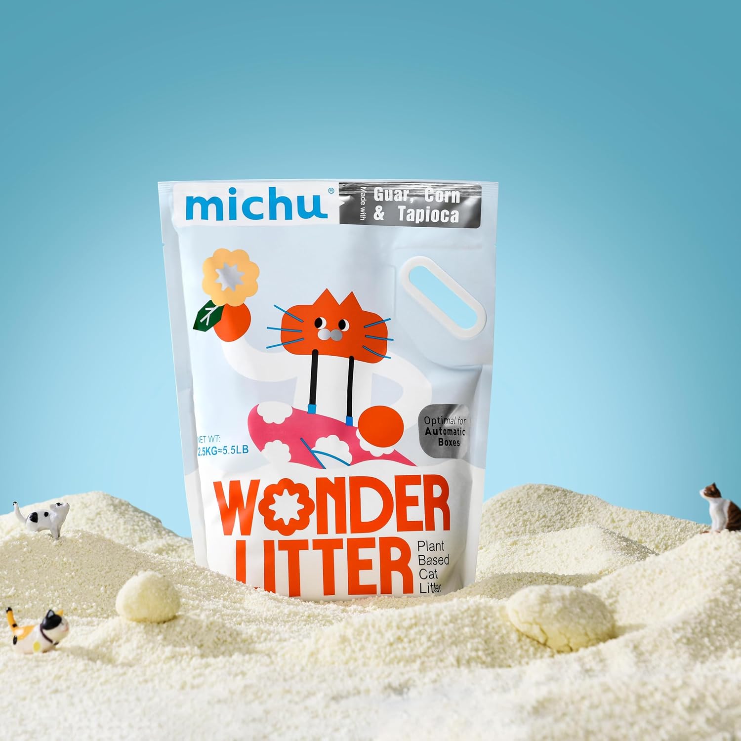 Wonder Cat Litter - Plant-Based, Flushable & Fast Clumping