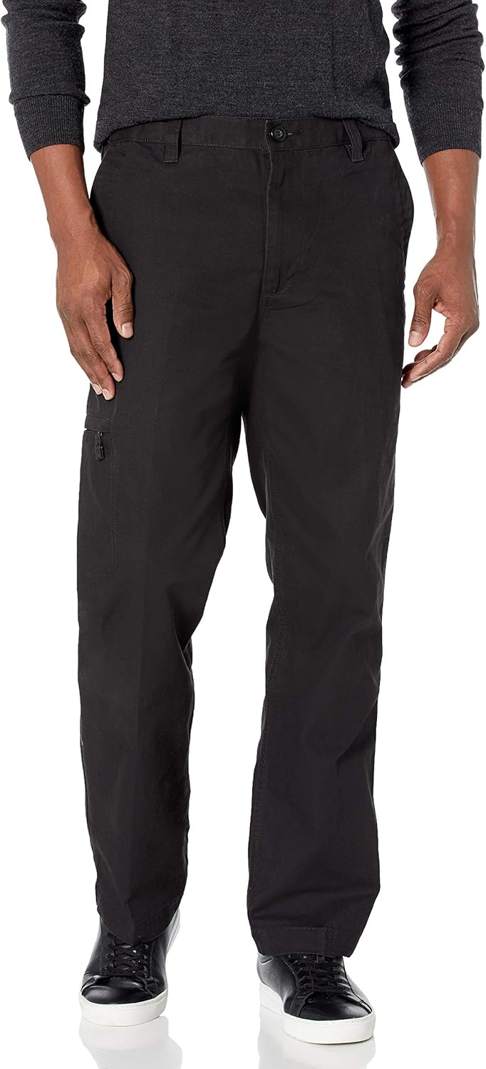 Dockers Mens Classic Fit Comfort Cargo Pants for Everyday Wear