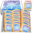 Snowflake Cookies Frozen Individually Wrapped 24 Pack - Party Favors