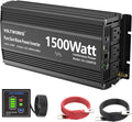 Power Inverter 1500W Pure Sine Wave 12V to 120V - Quiet, Reliable