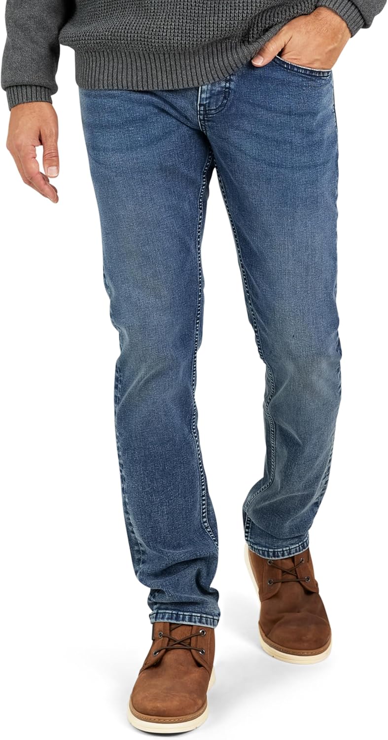 Weatherproof Vintage Mens Slim Fit Jeans - Super Soft Comfort