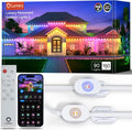 Lumary Permanent Outdoor Lights 150ft with Remote - Smart RGBAICW