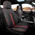 Chevy Silverado & GMC Sierra Leather Seat Covers Crew Cab - Custom Fit