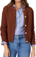 Women's Knit Cardigan Sweater - Comfortable, Classic Layer