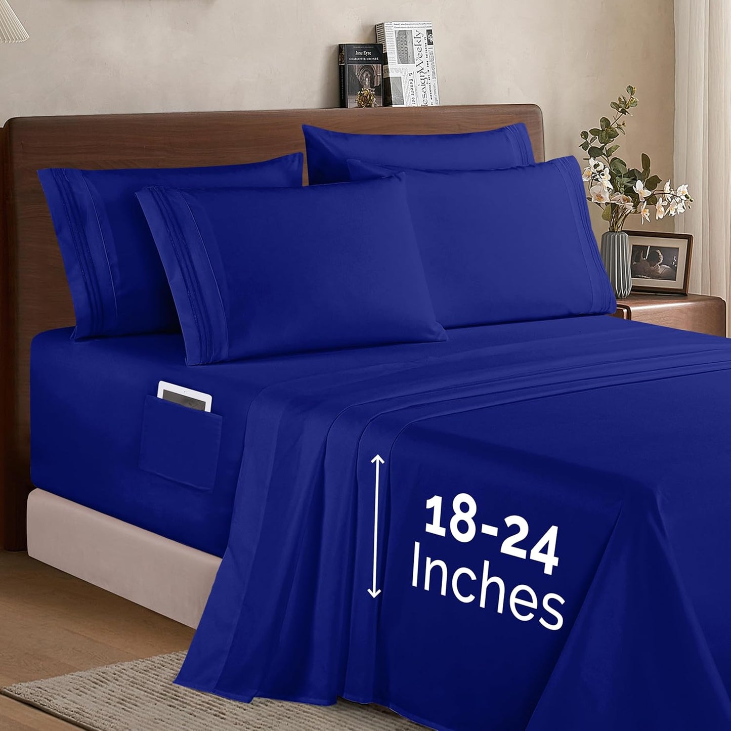 Elegant Comfort 1500 Premium Quality King Bed Sheet Set Review