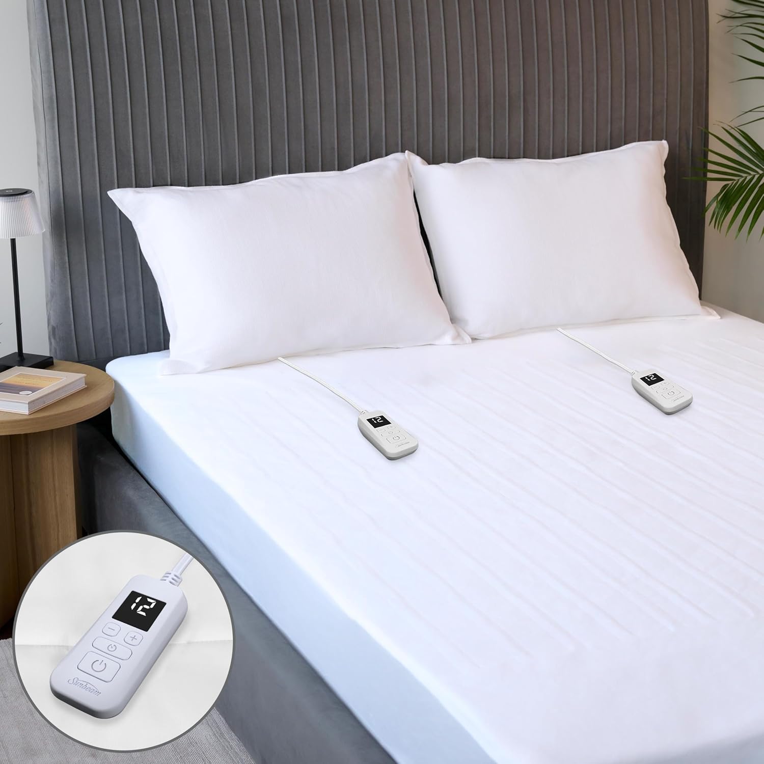 Sunbeam Electric Heated Mattress Pad for Cozy Comfort and Warmth