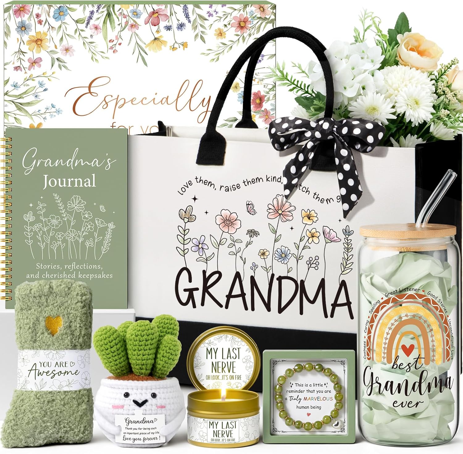 Unique Christmas Gifts for Grandma Nana - Thoughtful Gift Basket