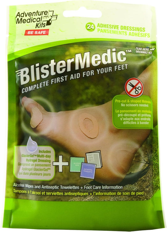 24ct Adventure Medical Kits Blister Medic - Keep Feet Happy!
