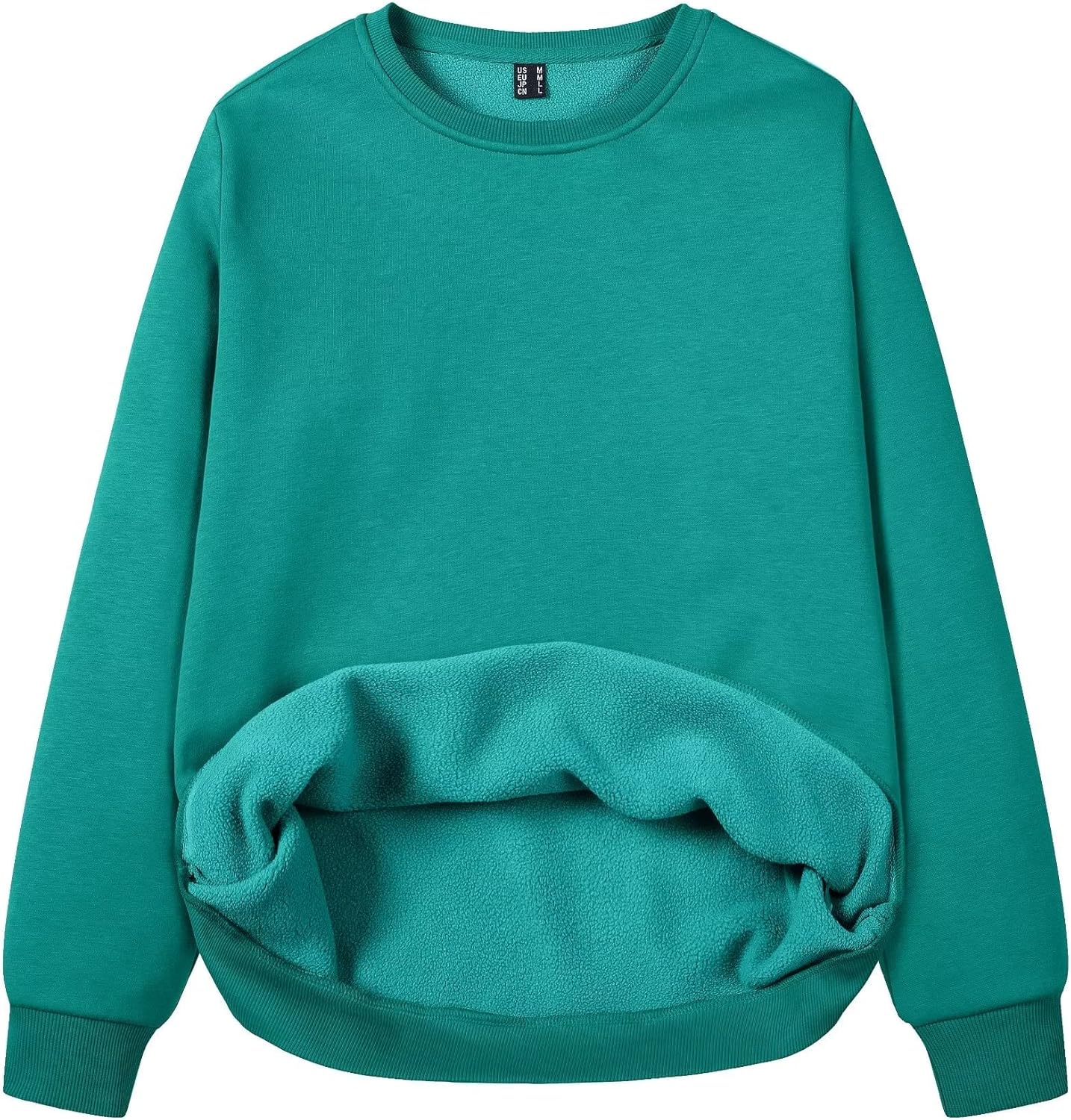 MAGCOMSEN Women's Fleece Lined Sweatshirt for Cozy Comfort