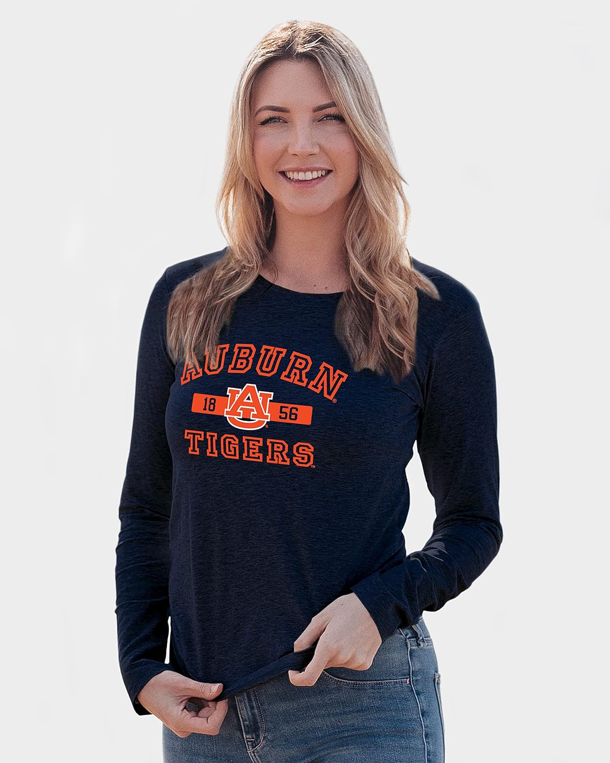 Auburn Tigers Women's Long Sleeve T-Shirt for Team Pride
