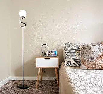 Modern Black Globe Floor Lamp for Stylish Home Decor Needs
