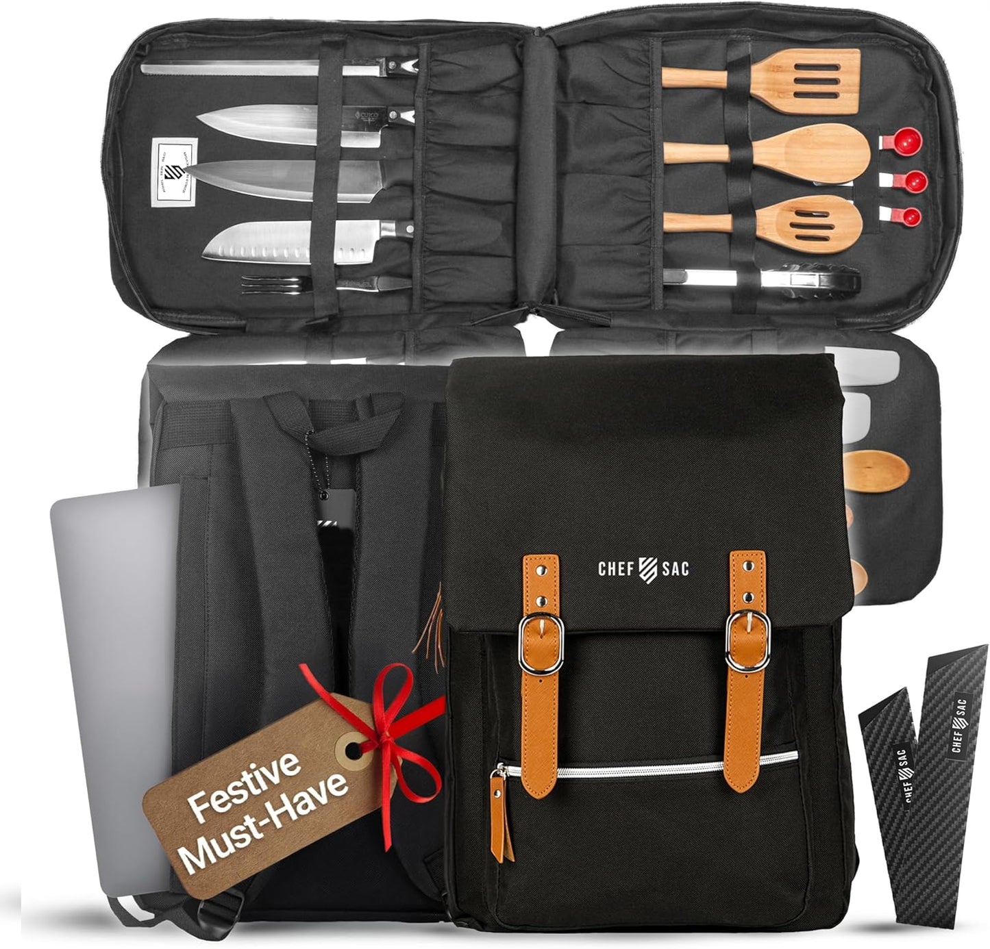 Chef Sac Knife Bag Vintage Backpack for Culinary Professionals