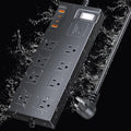 Surge Protector Power Strip Waterproof Outdoor Extension Cord - Fast