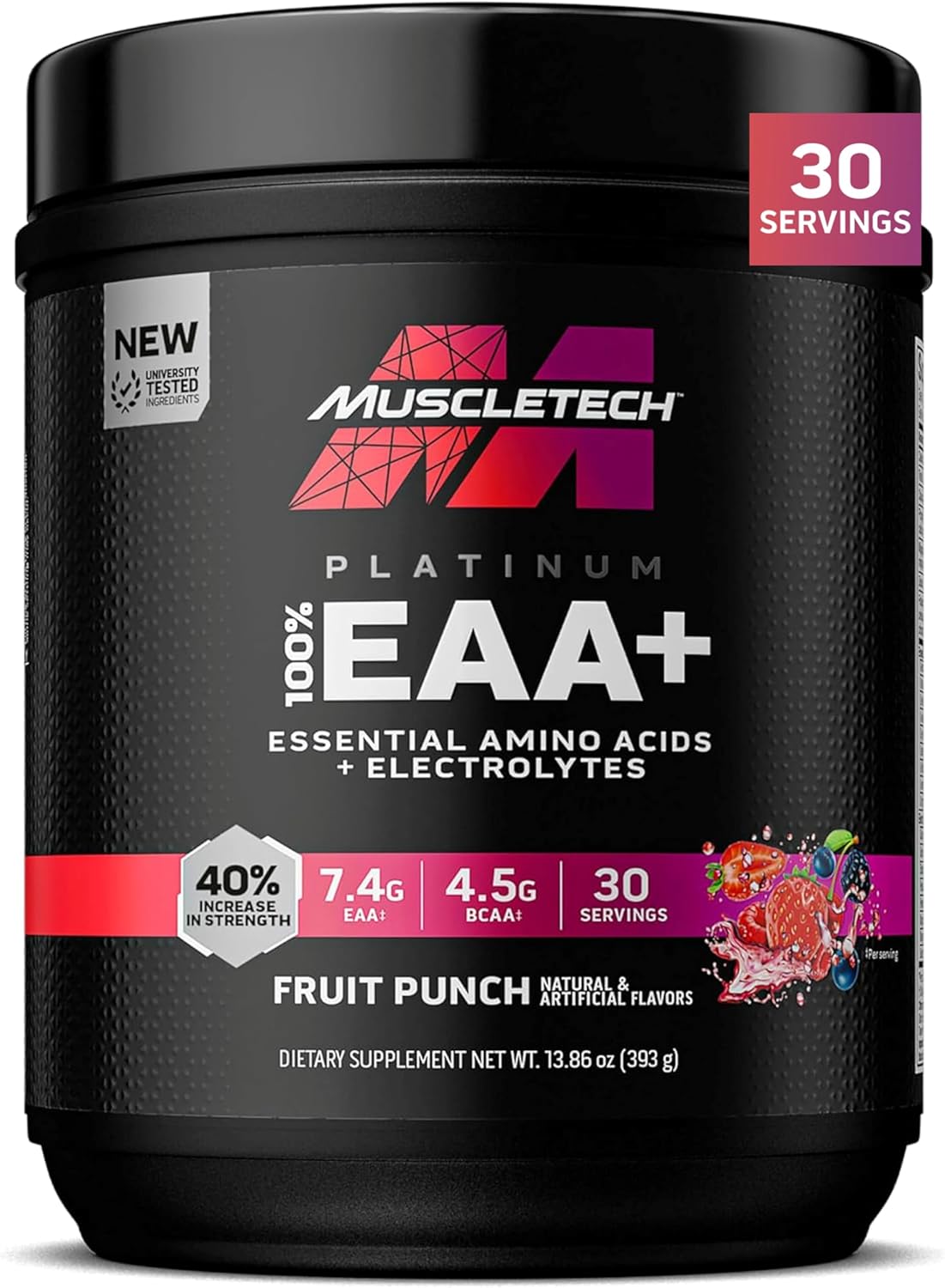 MuscleTech Platinum Essential Amino Acids for Energy & Recovery