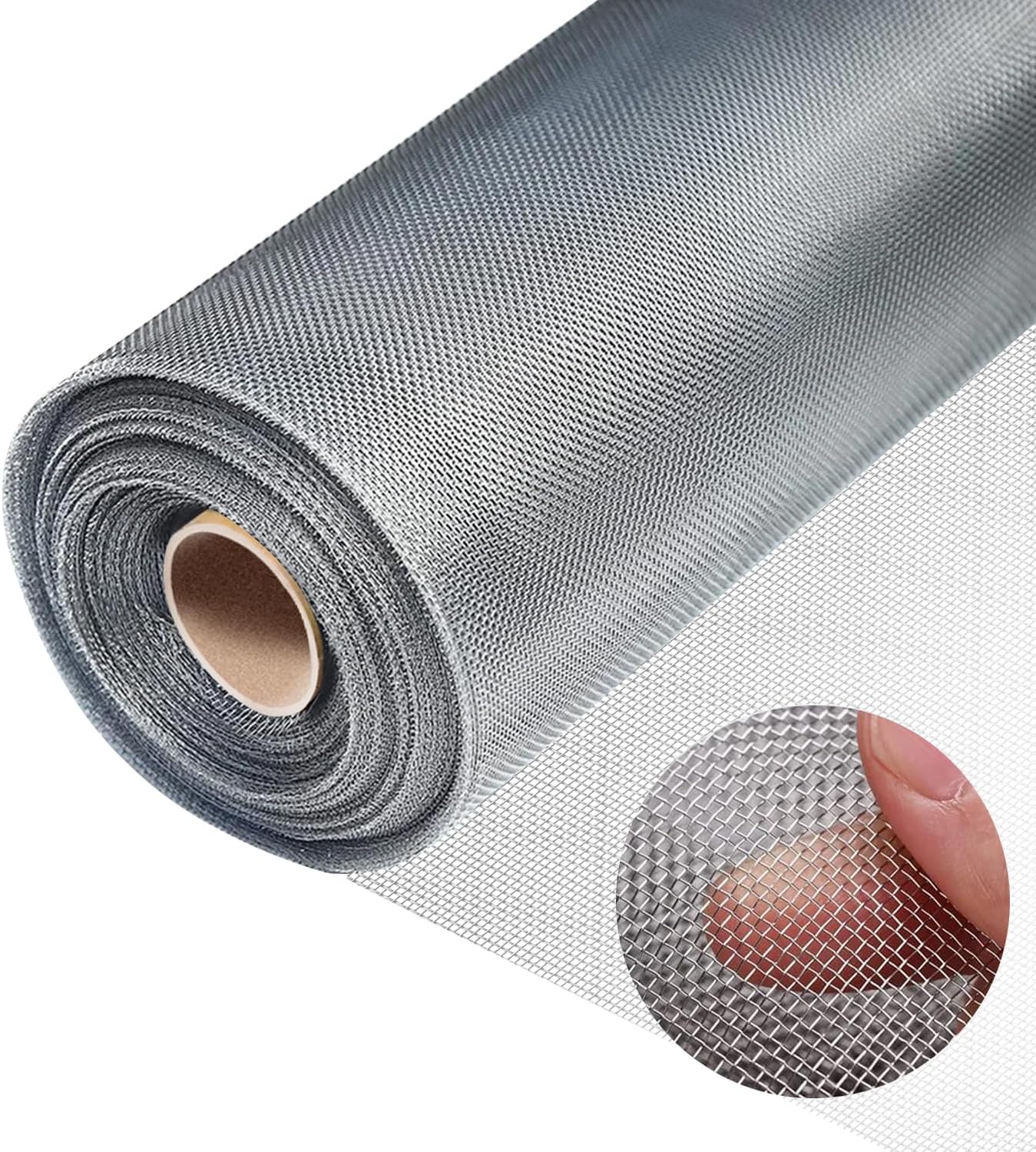 304 Stainless Steel Mesh Roll for Windows, Doors, and More