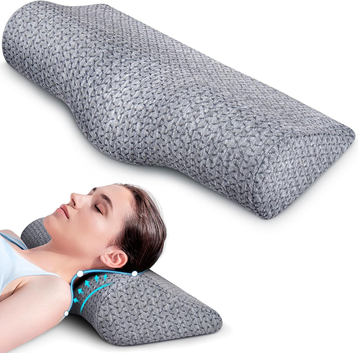 Cervical Neck Pillows for Pain Relief Sleeping Comfortably