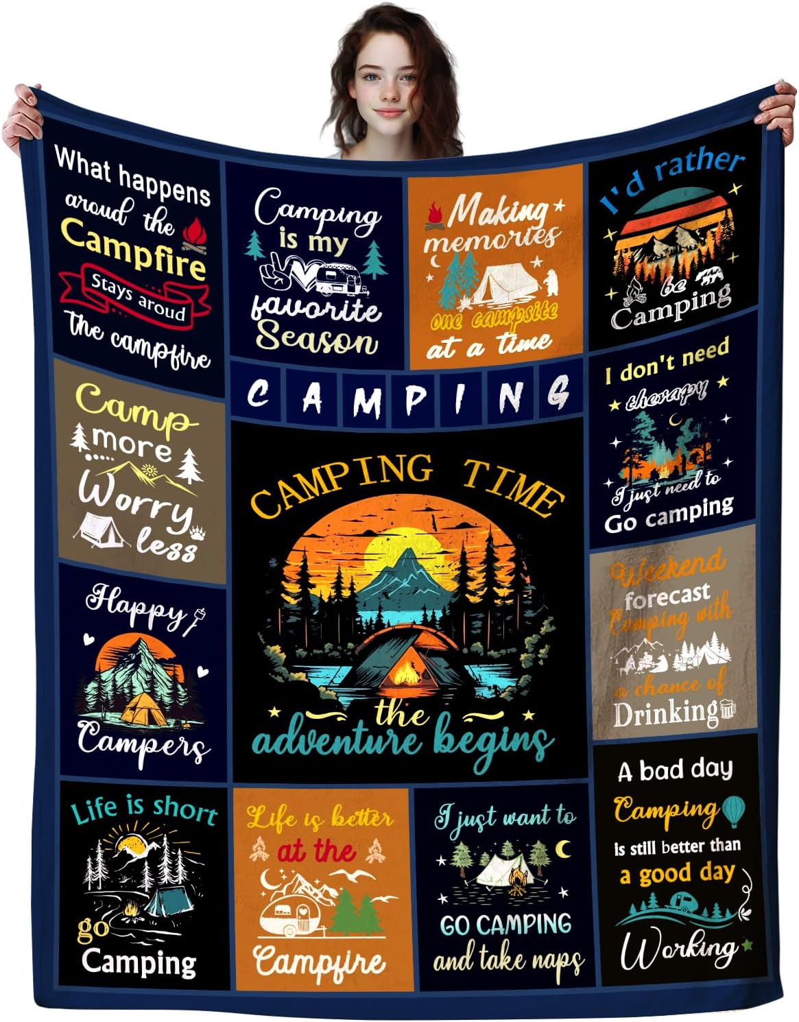 Ultra-Comfy Camping Blanket for Outdoor Adventures