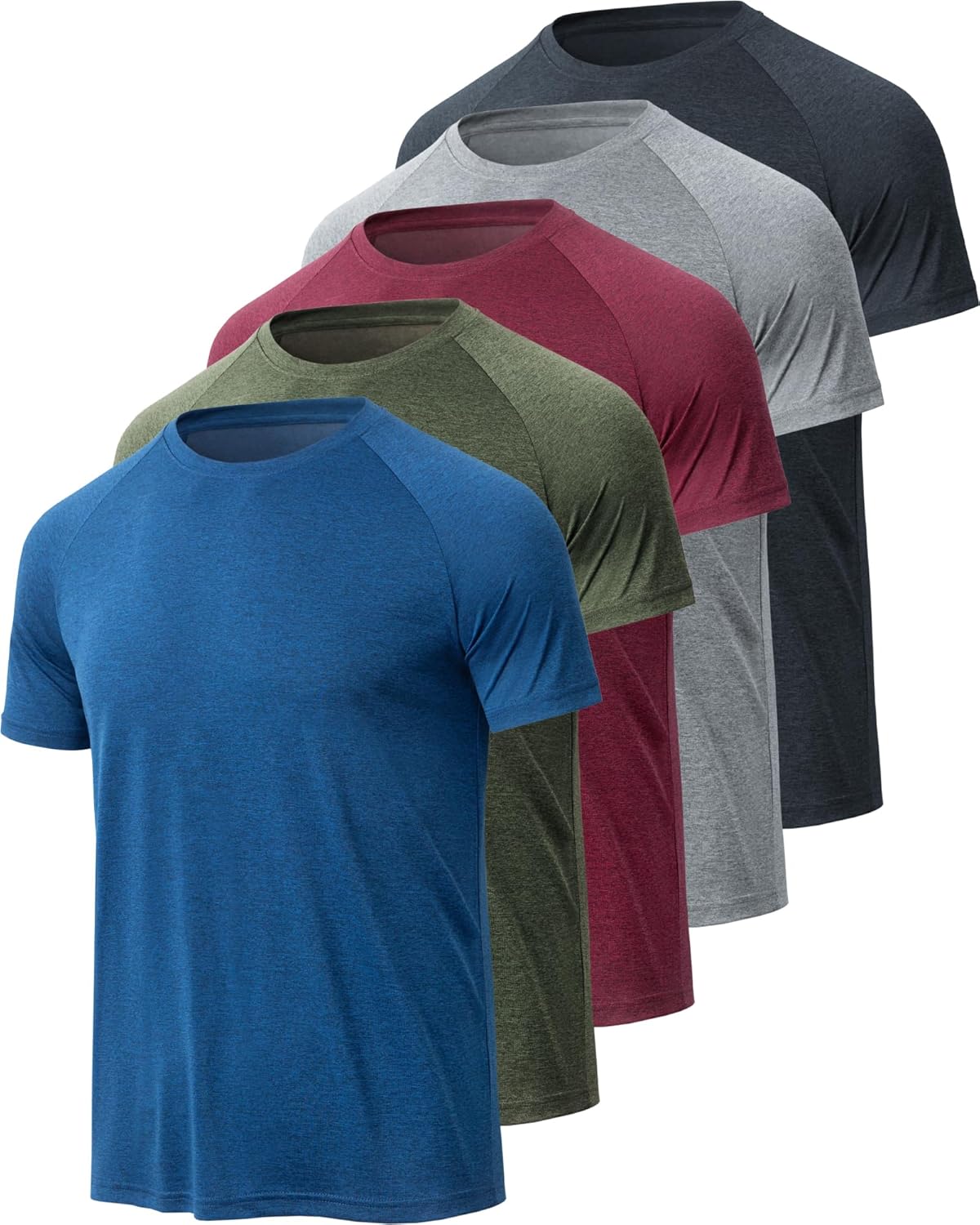 BALENNZ Workout Shirts for Men - Moisture Wicking Performance