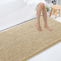 Smiry Luxury Chenille Bathroom Rugs 40x24 - Extra Soft Absorbent