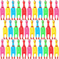 12ft Rubber Chicken Dog Toy 32 Pcs Bulk Pack - Loud Squeak Stress