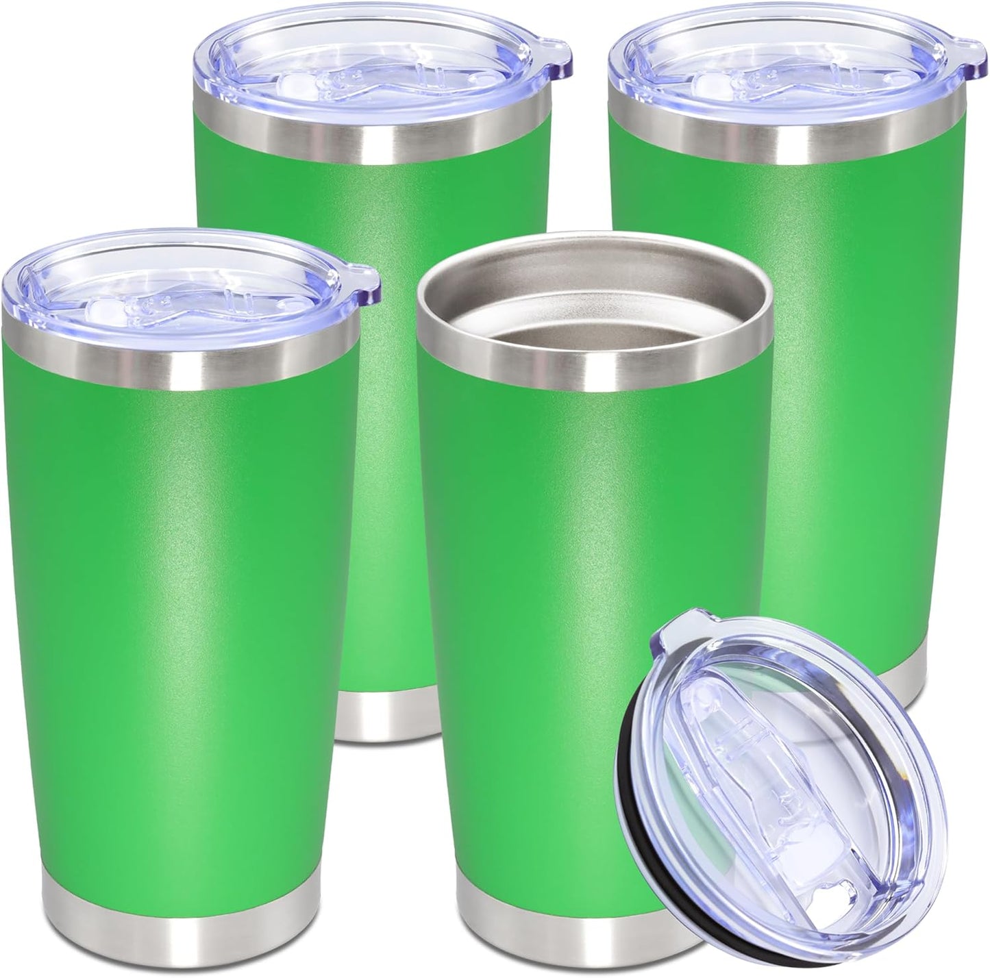 20oz Stainless Steel Tumbler Cup with Lid for Hot & Cold Drinks