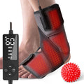 Gray Ankle Heating Pad for Achilles & Plantar Relief - Heated Wrap