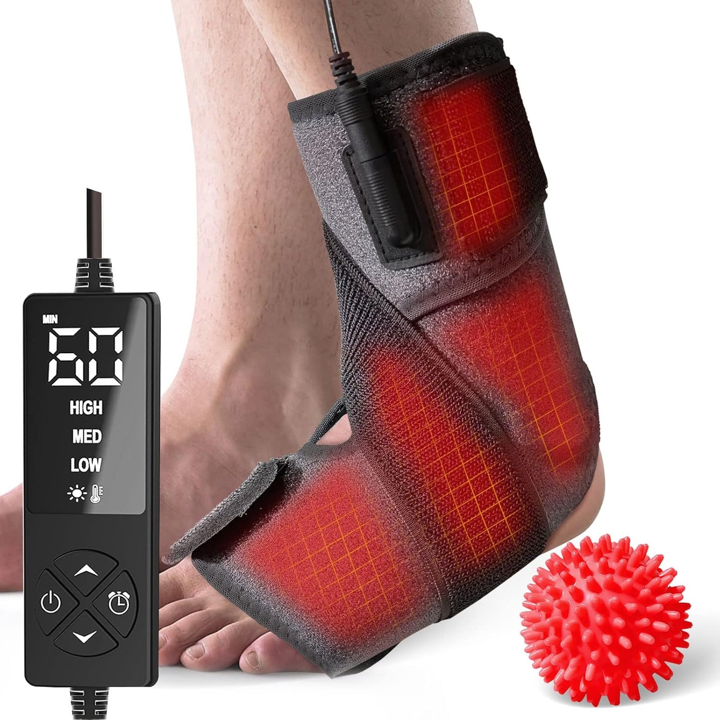 Sticro Ankle Heating Pad for Achilles Tendonitis and Pain Relief