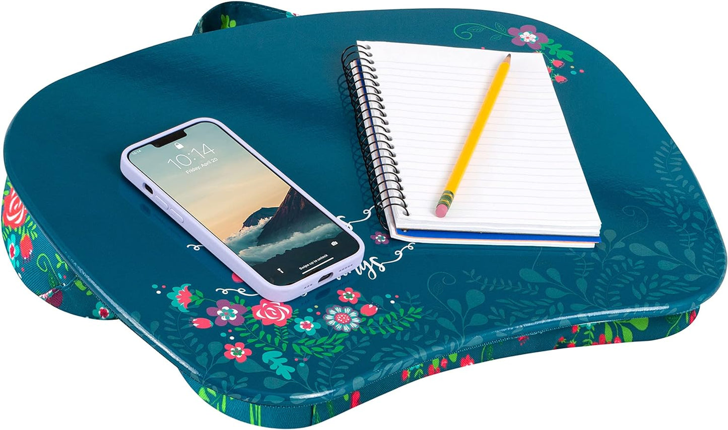 LapGear MyStyle Portable Lap Desk - Big Ideas for 15.6 Laptops