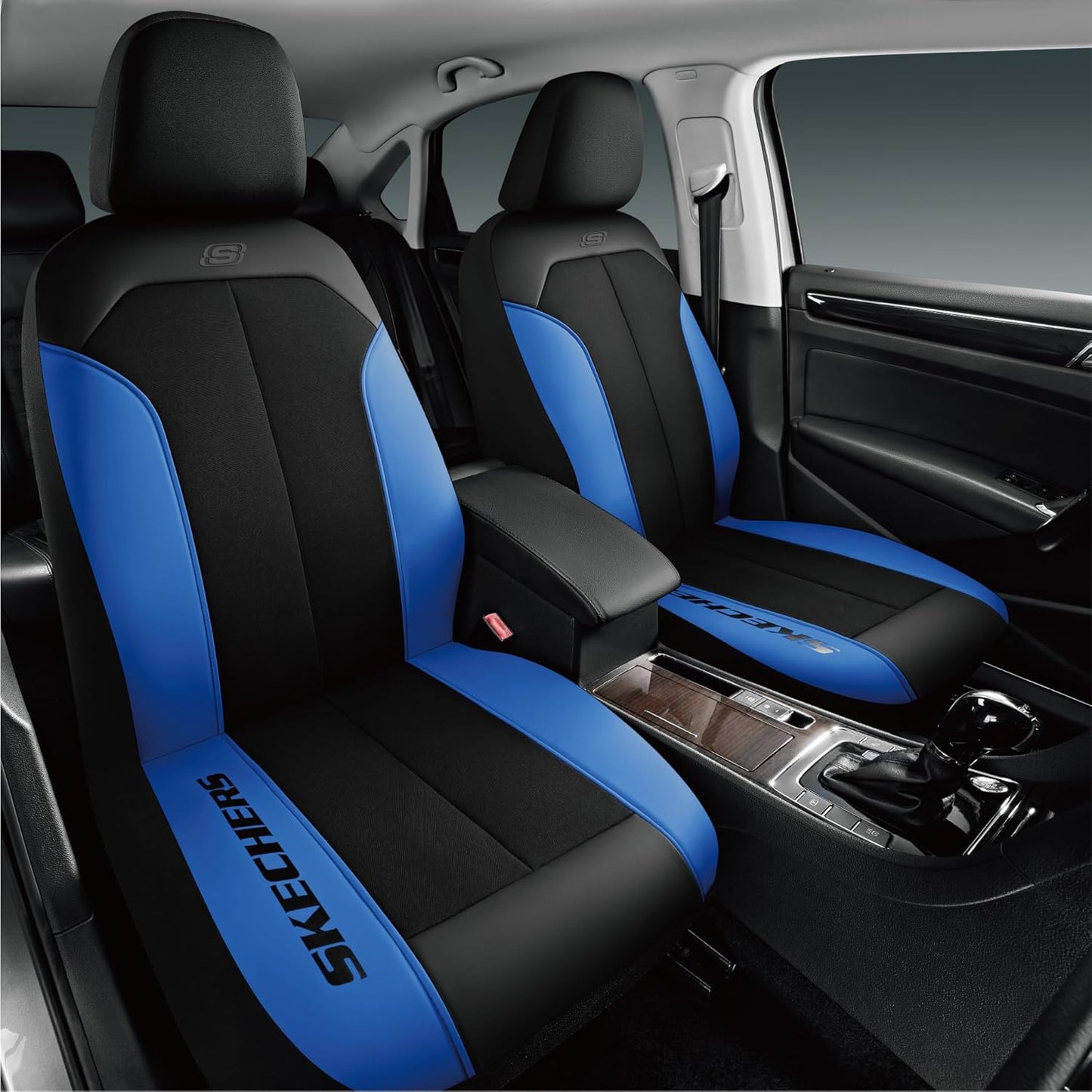 Skechers Car Seat Covers - Waterproof Oxford Cloth Protection