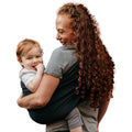 Stone Cotton Ring Sling Baby Carrier - Breathable Lightweight Wrap