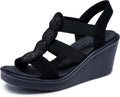 Skechers Women's Rumble On Camp Glam Sandal for Ultimate Comfort