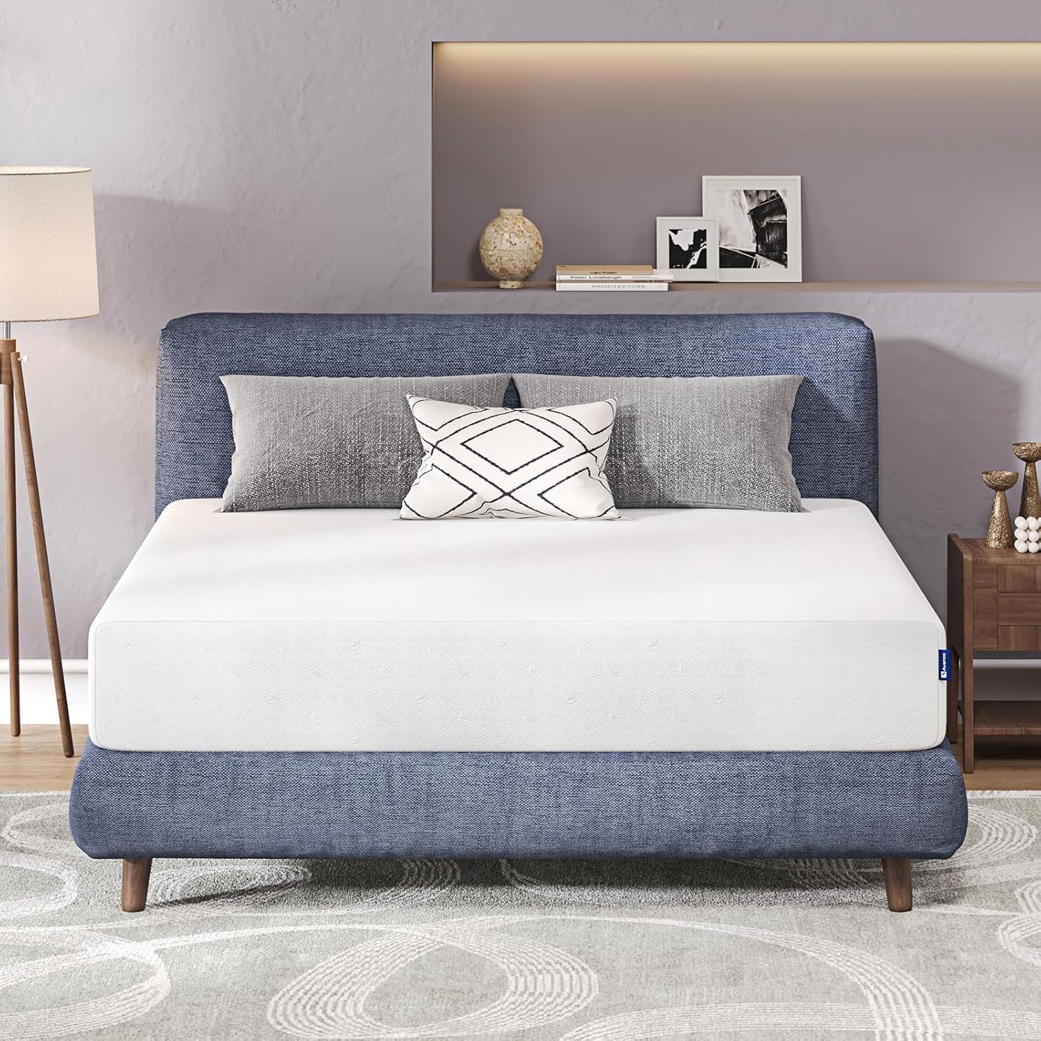 Avenco 12 Inch Full Mattress with Comfort Memory Foam for Sleep