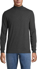 Men's Super-T Cotton-Blend Mock Turtleneck Shirt - Timeless Layering