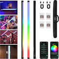 VILTROX K90 2 Pack RGB Tube Light - Versatile 38in RGBWY Wand